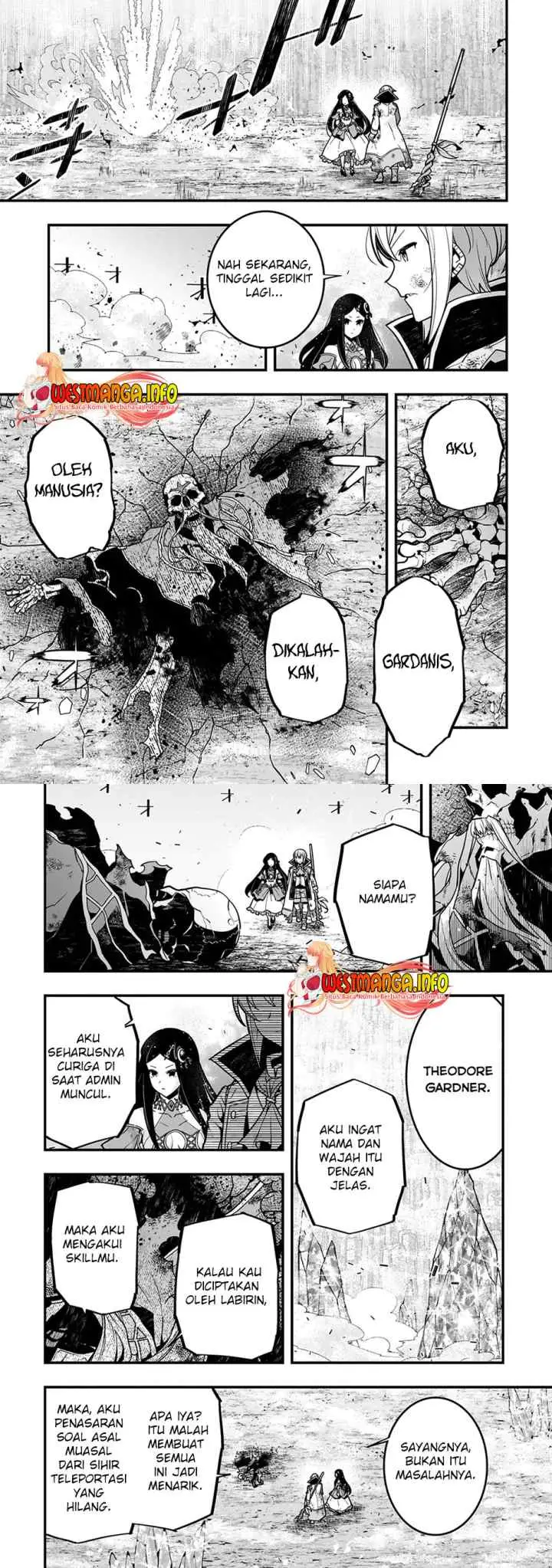Kyoukai Meikyuu to Ikai no Majutsushi chapter 60 halaman 9