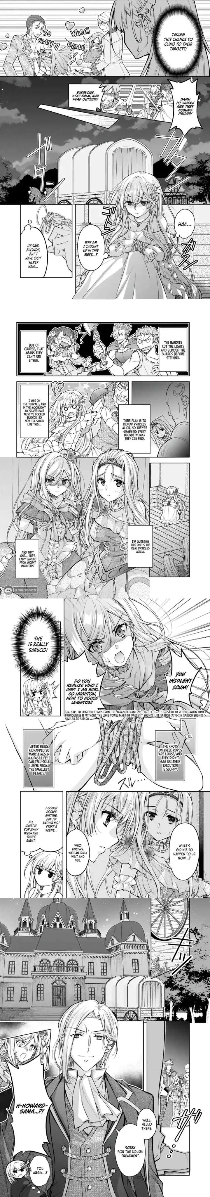 Danzai Sareta Tensei Seijo wa, Akuyaku Reijou no Michi wo Iku! chapter 1 halaman 9