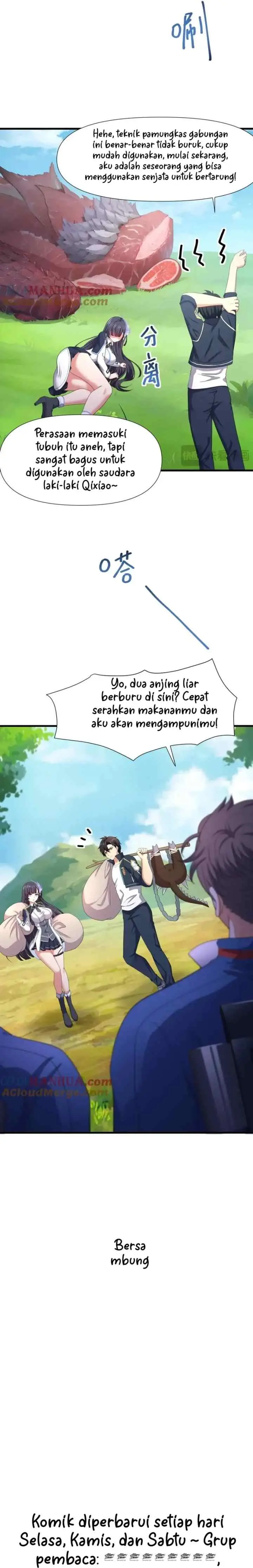 After Merging With the Goddess, I Am Invincible chapter 45 halaman 13