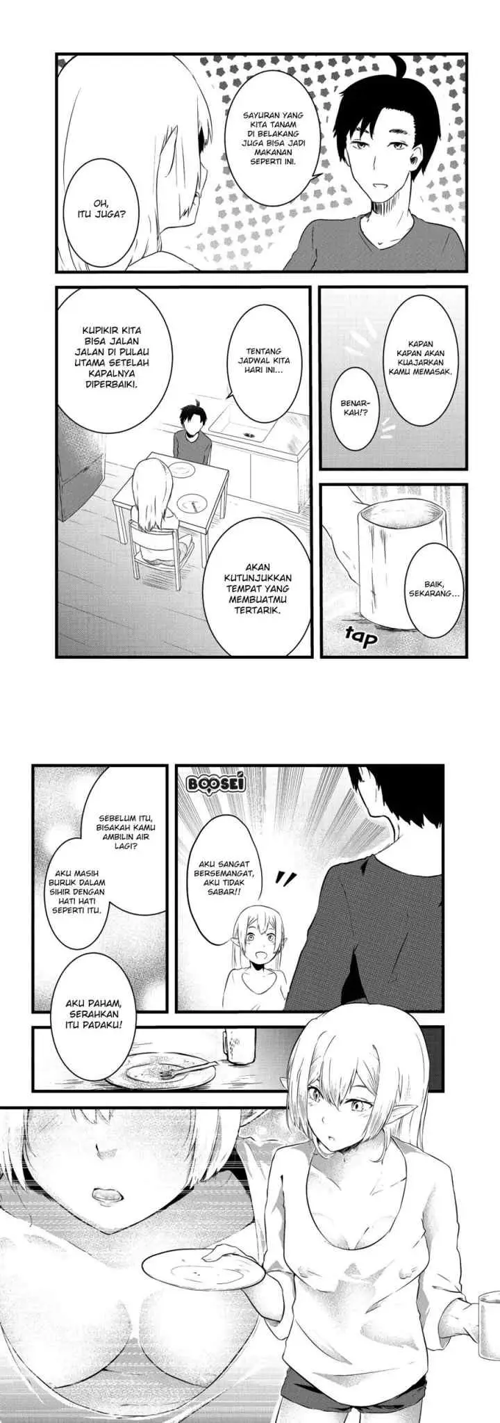 Mujintou De Elf to Kyoudou Seikatsu chapter 3.1 halaman 5