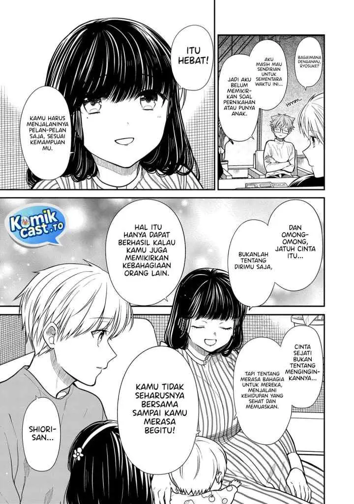 Danshi Koukousei wo Yashinaitai Onee-san no Hanashi chapter 362 halaman 8