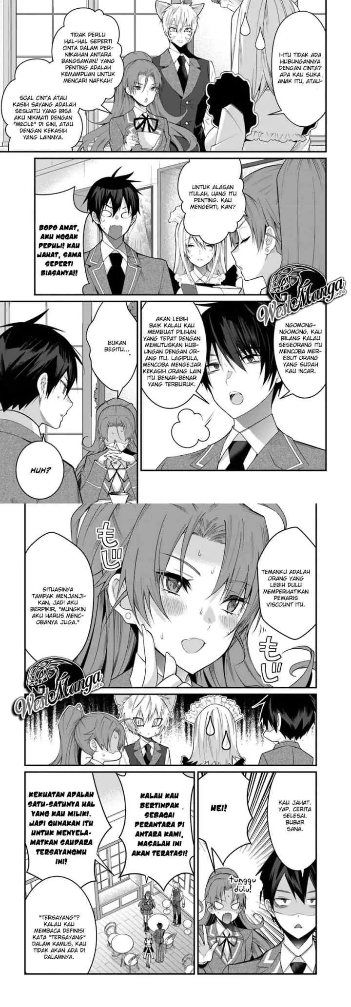 Otome Game Sekai wa Mob ni Kibishii Sekai Desu chapter 15 halaman 6