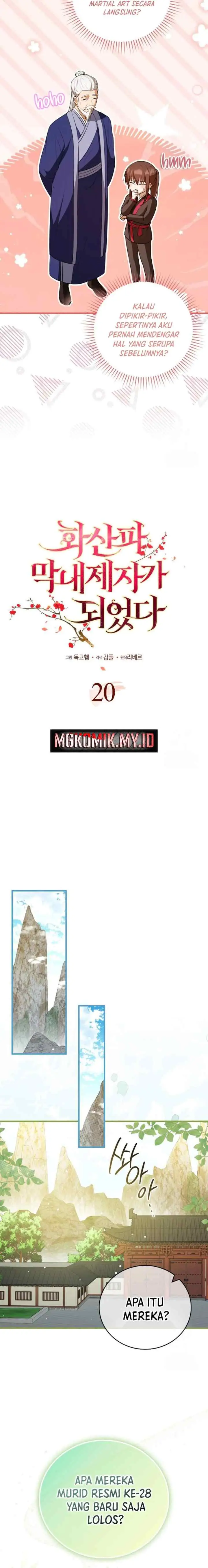 I Became The Youngest Disciple of The Mount Hua Sect chapter 20 halaman 6