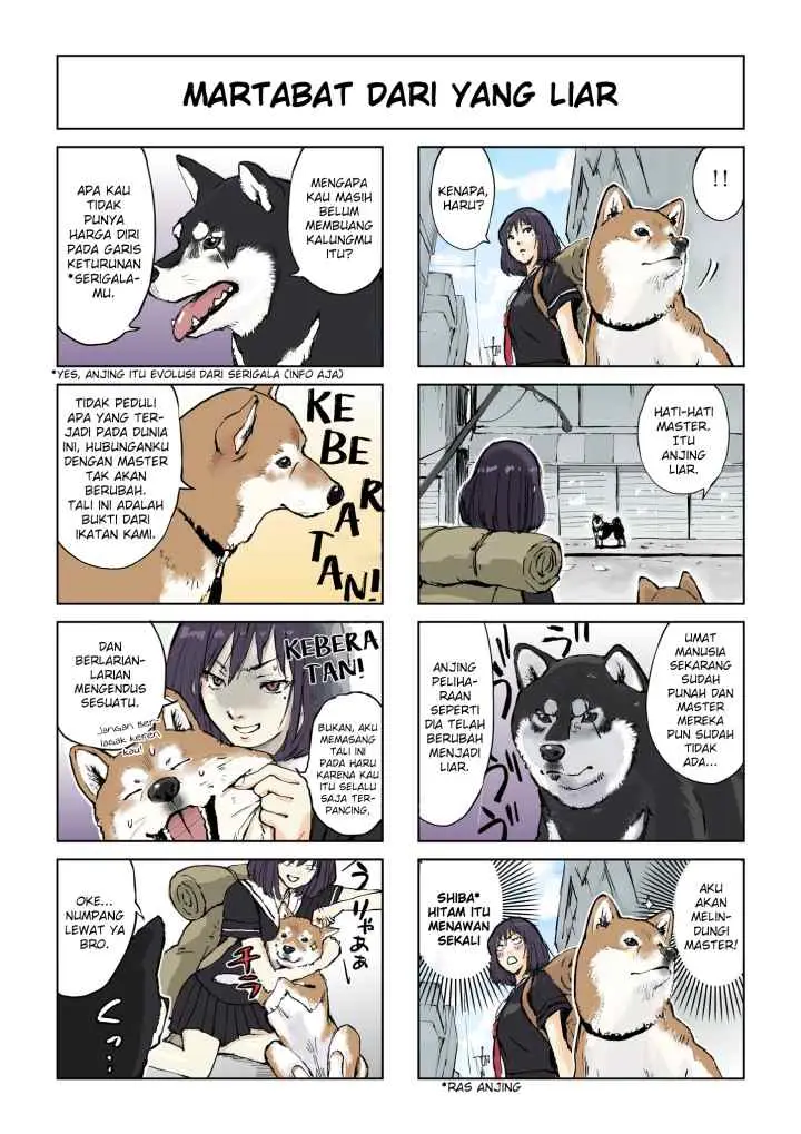 Sekai no Owari ni Shiba Inu to chapter 1 halaman 4