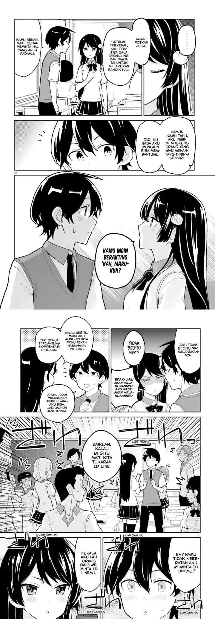 Osananajimi ga Zettai ni Makenai Love Comedy chapter 4 halaman 11