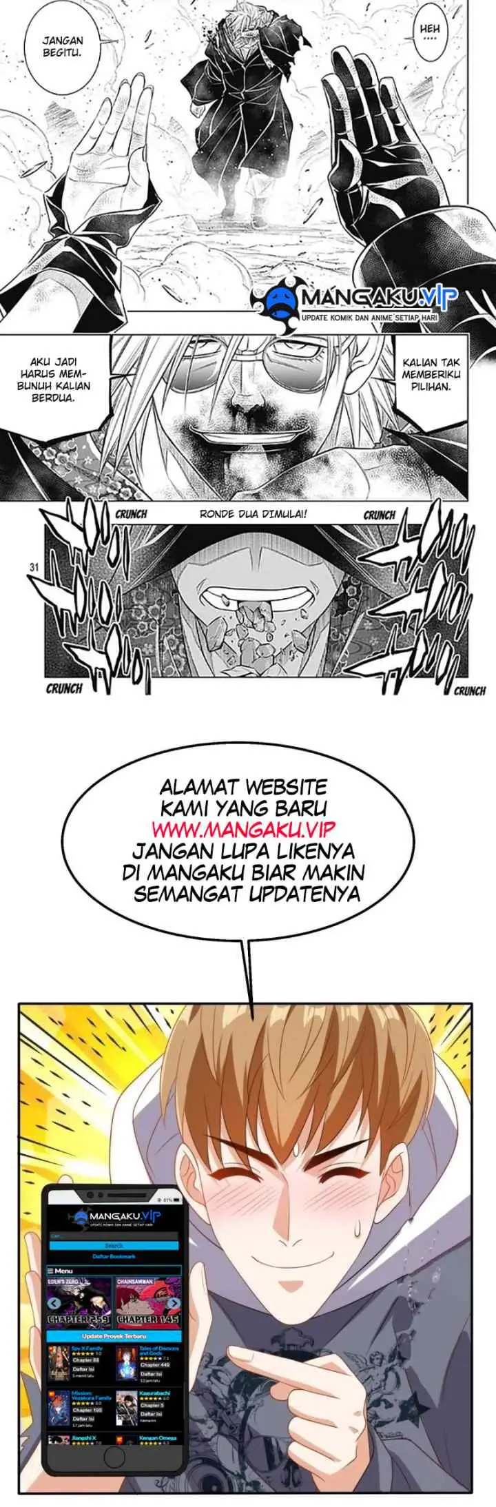 Rurouni Kenshin: Hokkaido-hen chapter 54 halaman 16