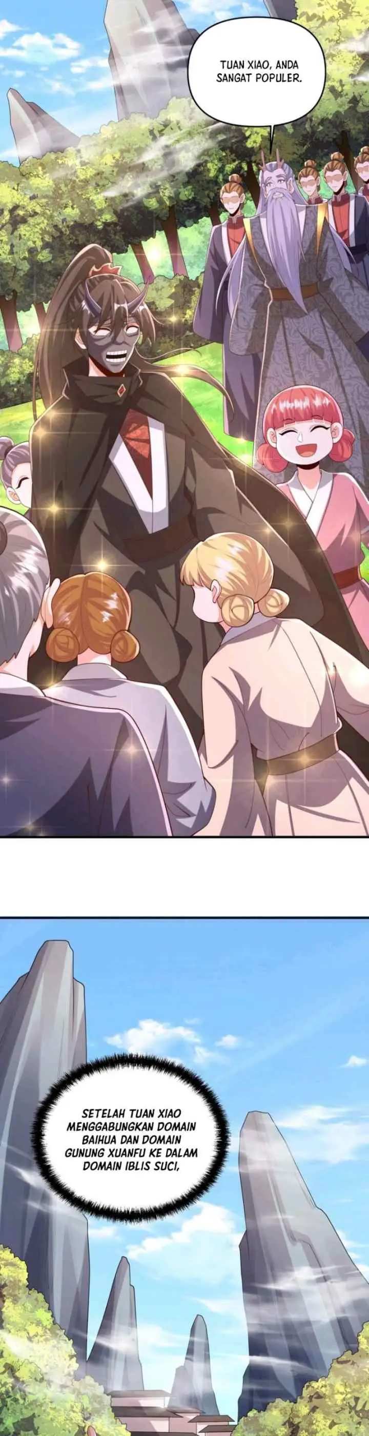 It's Over! The Queen's Soft Rice Husband is Actually Invincible chapter 247 halaman 8