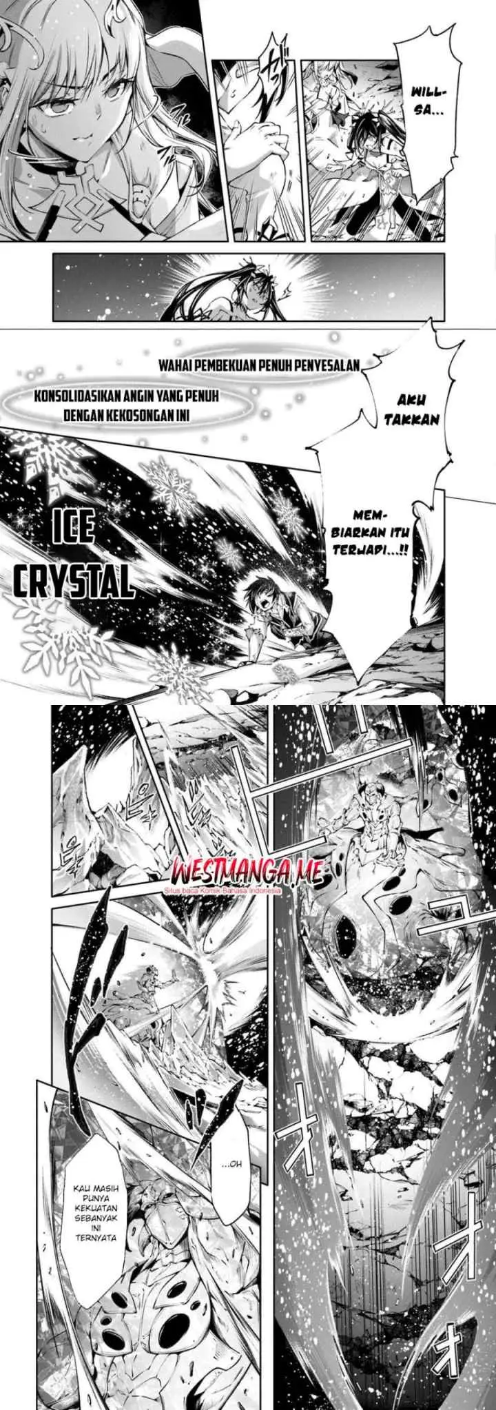 Kamigami ni Sodaterare Shimo no, Saikyou to Naru chapter 58 halaman 8