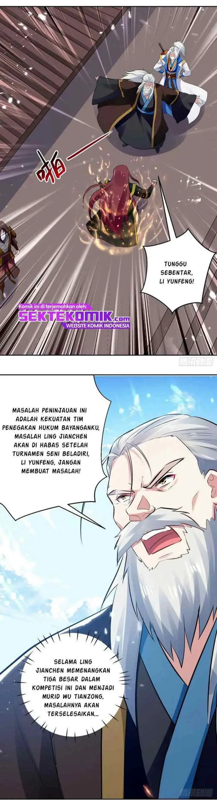 Ling Tian Shendi chapter 129 halaman 10