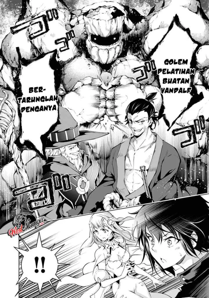 Kamigami ni Sodaterare Shimo no, Saikyou to Naru chapter 5.1 halaman 4
