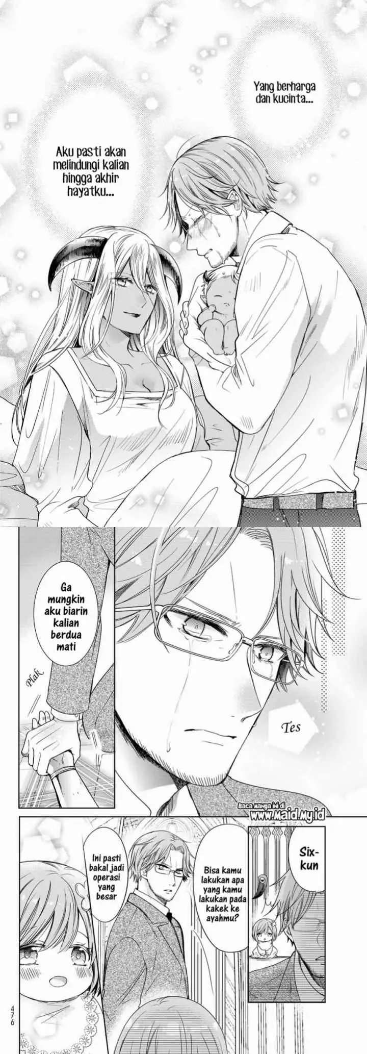 Isekai de Saikyo Mao no Kodomotachi no Mama ni Natchaimashita chapter 24 halaman 12