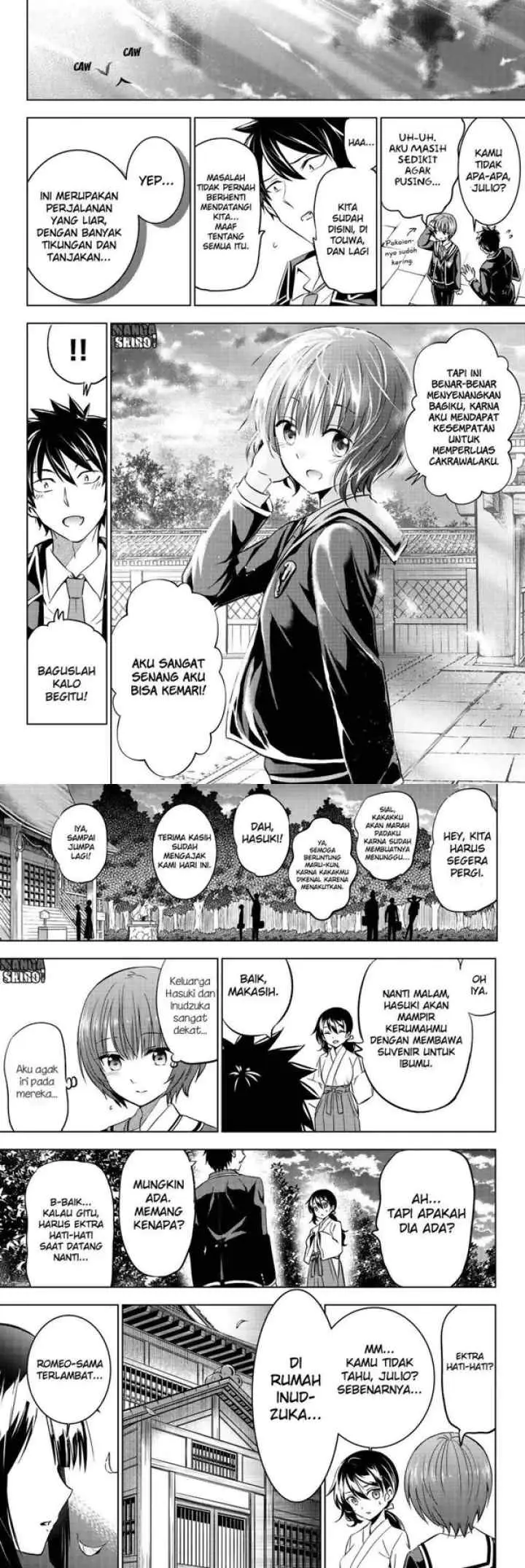 Kishuku Gakkou no Juliet chapter 48 halaman 10