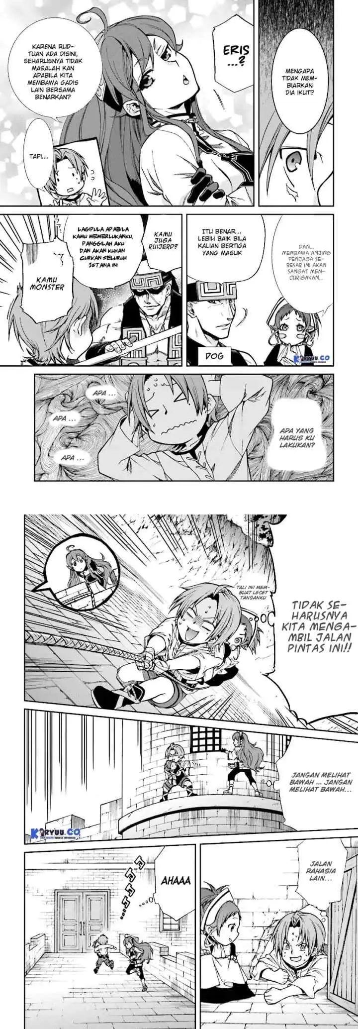 Mushoku Tensei: Isekai Ittara Honki Dasu chapter 44 halaman 4