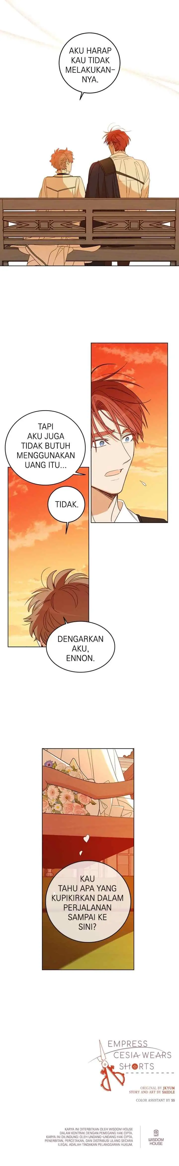 Queen Cecia's Shorts chapter 111 halaman 18