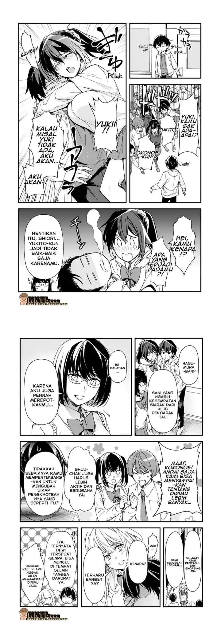 Ore ni Trauma wo Ataeta Joshi-tachi ga Chirachira Mitekuru kedo, Zannen desu ga Teokure desu chapter 28 halaman 16