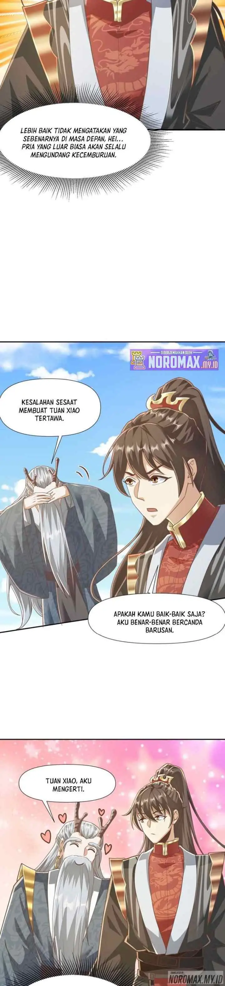 It's Over! The Queen's Soft Rice Husband is Actually Invincible chapter 147 halaman 9