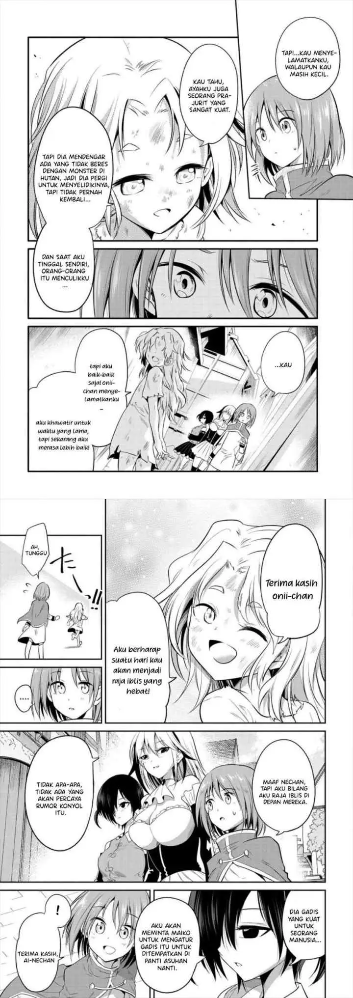 Maou no Musume-tachi yo Ma Guwa Eba Tsuyoku Narerutte Hontou Desu Ka? chapter 4 halaman 10