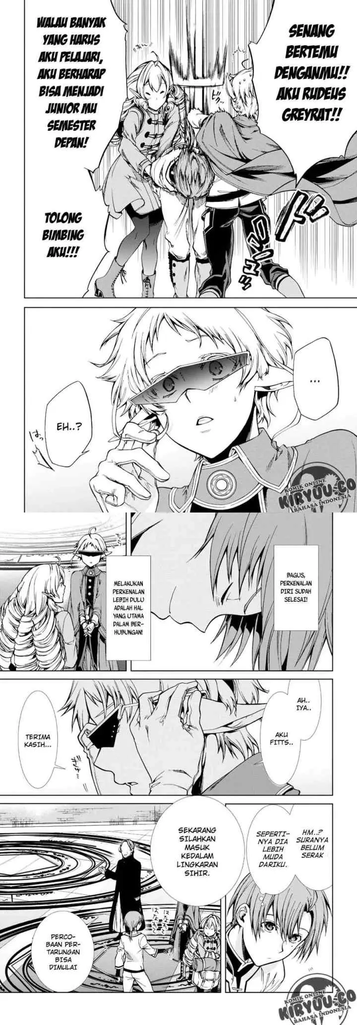 Mushoku Tensei: Isekai Ittara Honki Dasu chapter 54 halaman 8