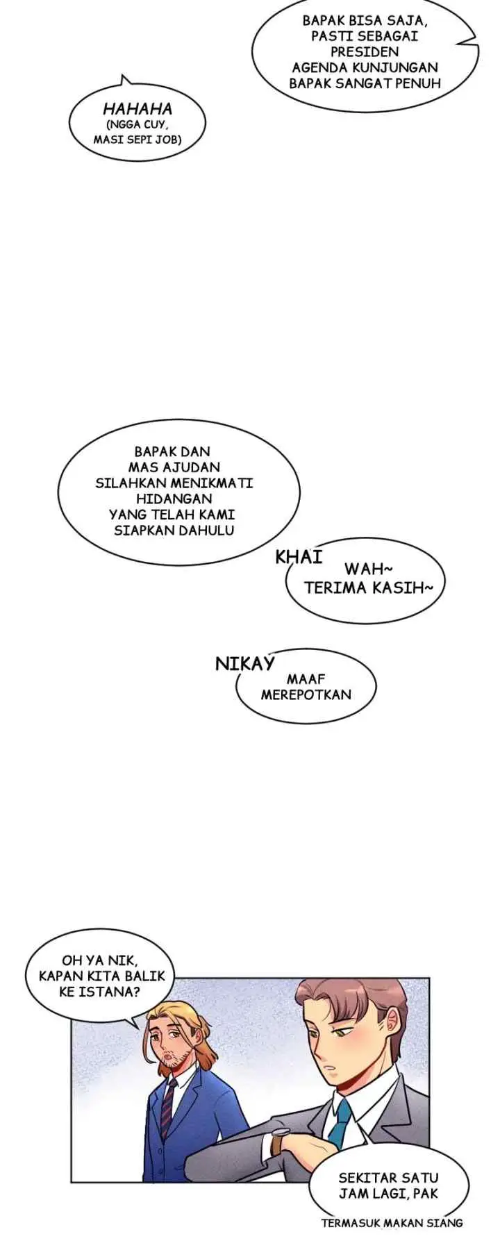 Stand Up, Mr. President! chapter 8 halaman 4