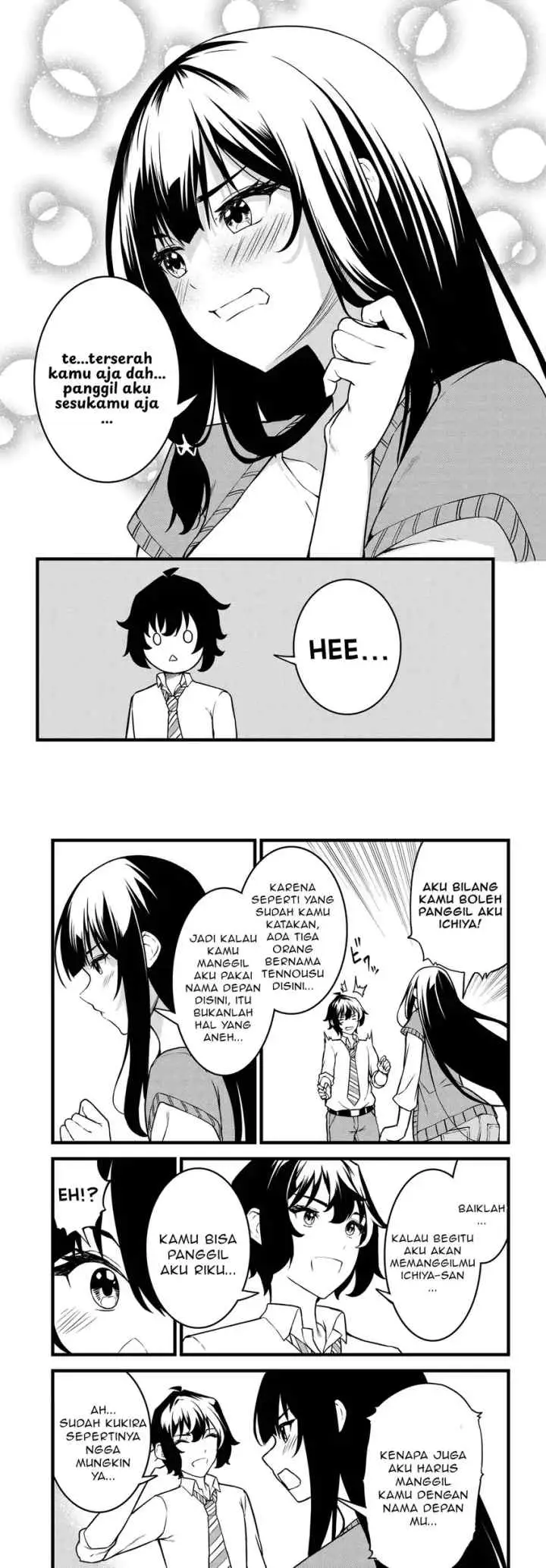 Tensai Bishoujo Sanshimai wa Isourou ni Dake Choro Kawaii chapter 3 halaman 11