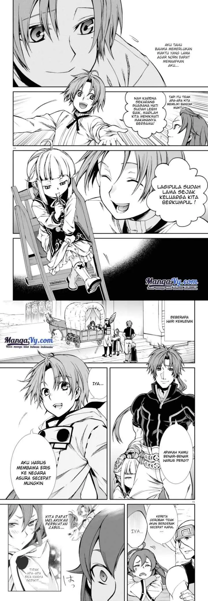 Mushoku Tensei: Isekai Ittara Honki Dasu chapter 41 halaman 8