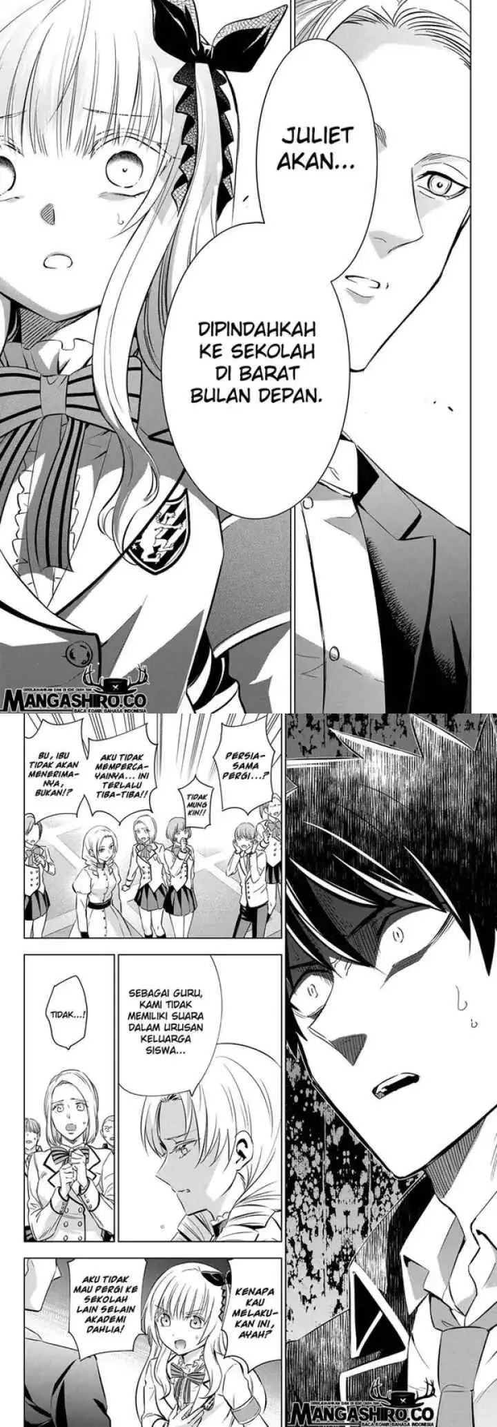 Kishuku Gakkou no Juliet chapter 110 halaman 4