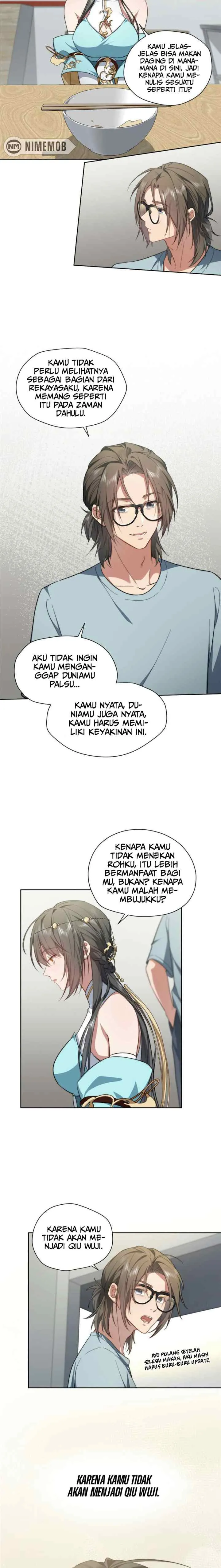 What Do You Do If the Heroine Escapes From Your Novel chapter 7 halaman 7