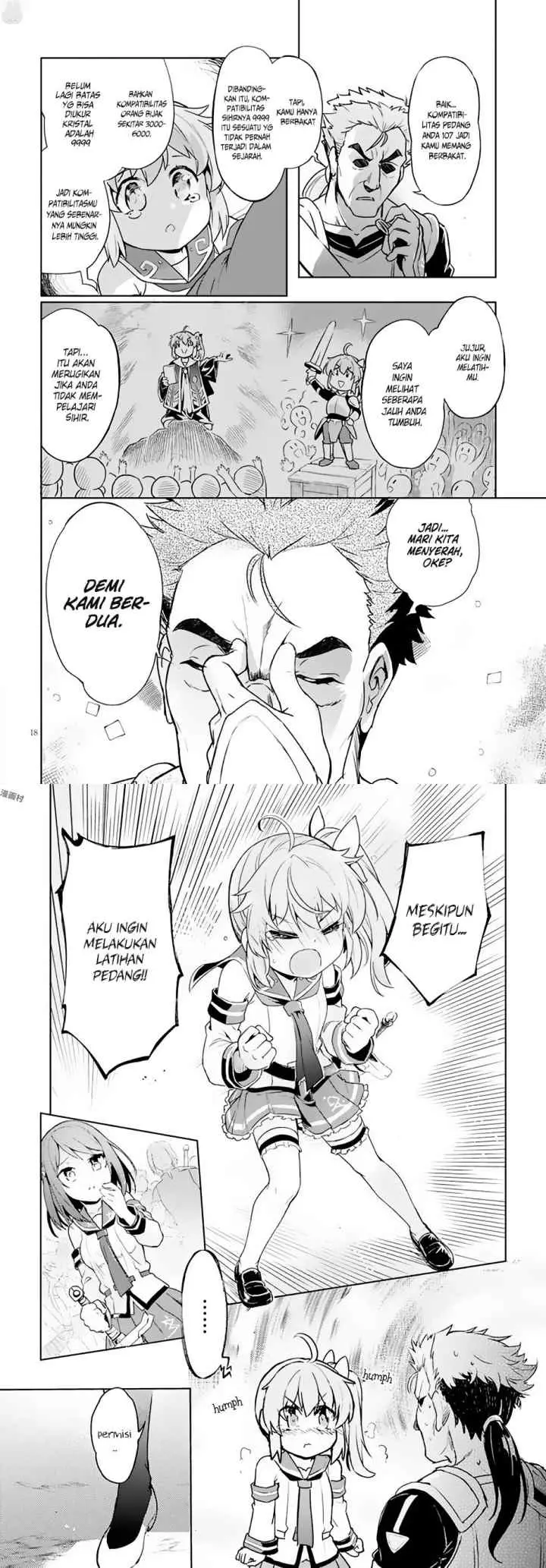 Kenshi o Mezashite Nyugaku Shitanoni Maho Tekisei 9999 Nandesukedo!? chapter 4 halaman 10