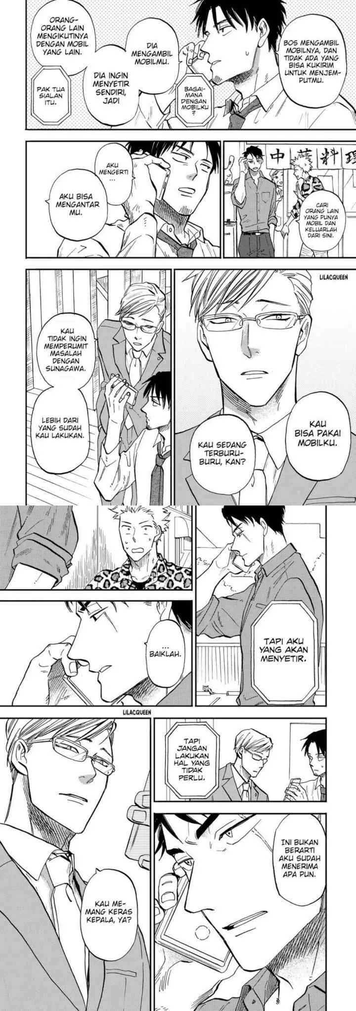 Hakujin to Kurobotan chapter 4 halaman 8