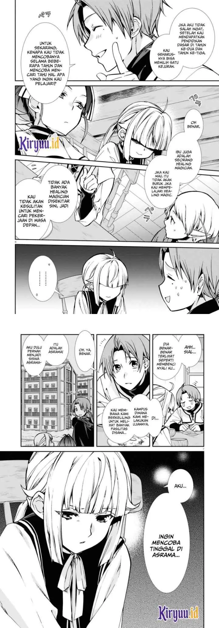 Mushoku Tensei: Isekai Ittara Honki Dasu chapter 90 halaman 4