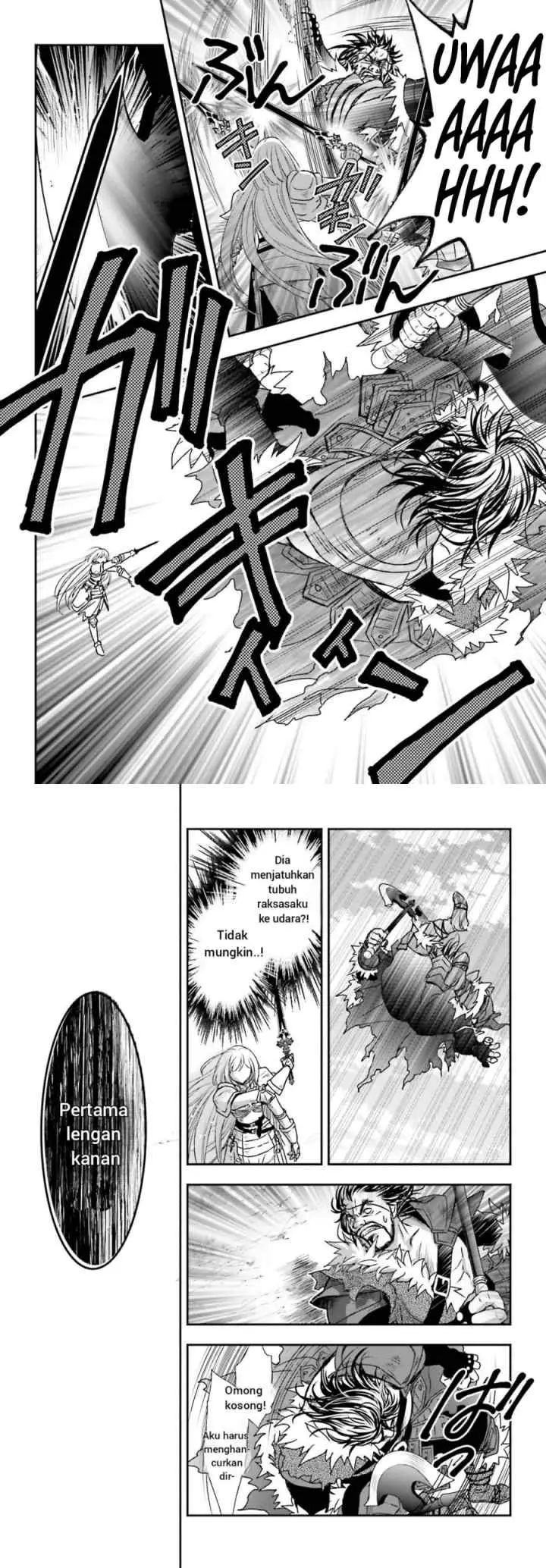 Shinigami ni Sodaterareta Shoujo wa Shikkoku no Tsurugi wo Mune ni Idaku chapter 29.1 halaman 9
