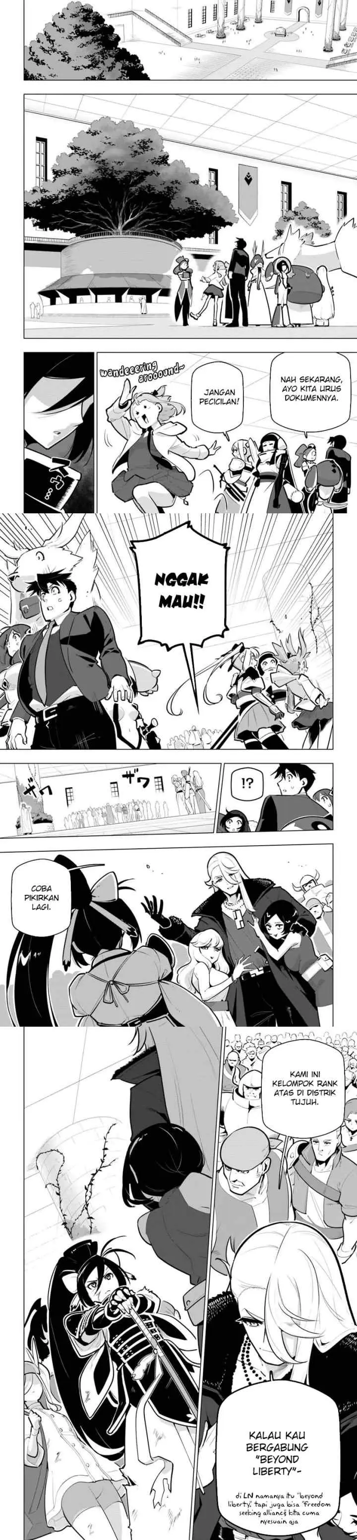 Sekai Saikyou no Kouei: Meikyuukoku no Shinjin Tansakusha chapter 34 halaman 4