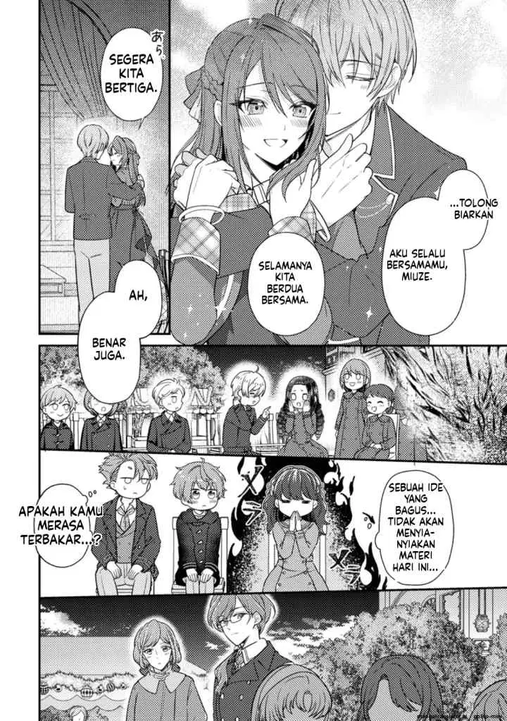 Heroine ga Kuru Mae ni Ninshin shimashita ~Tsunda Hazu no Akuyaku Reijou desuga, Douyara Chigau youdesu~ chapter 7.3 halaman 4
