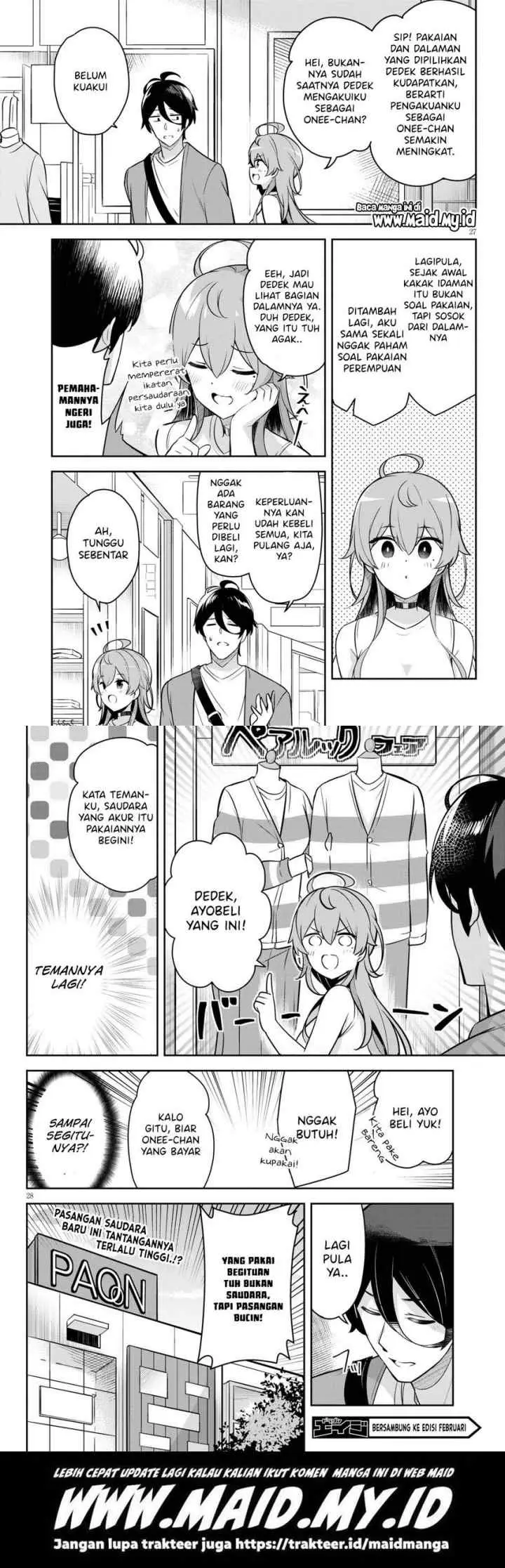 Kyuu ni Ane ga Dekimashite! chapter 3 halaman 15