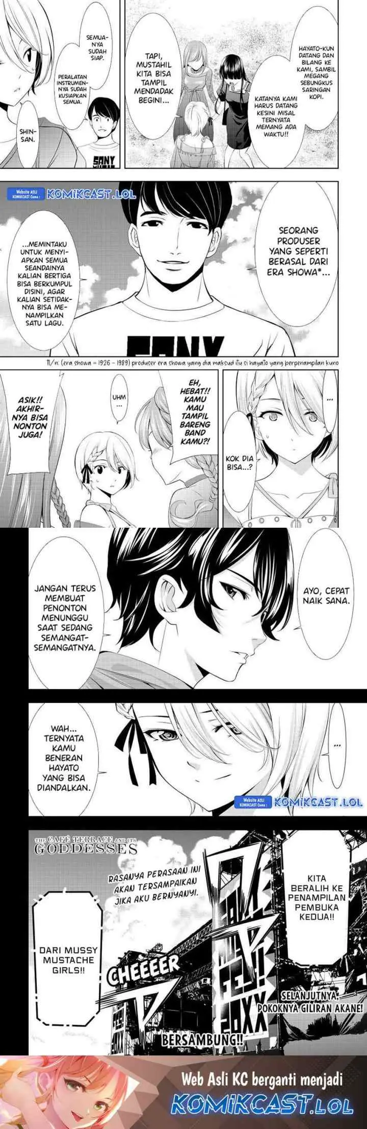 Megami no Kafeterasu chapter 133 halaman 10