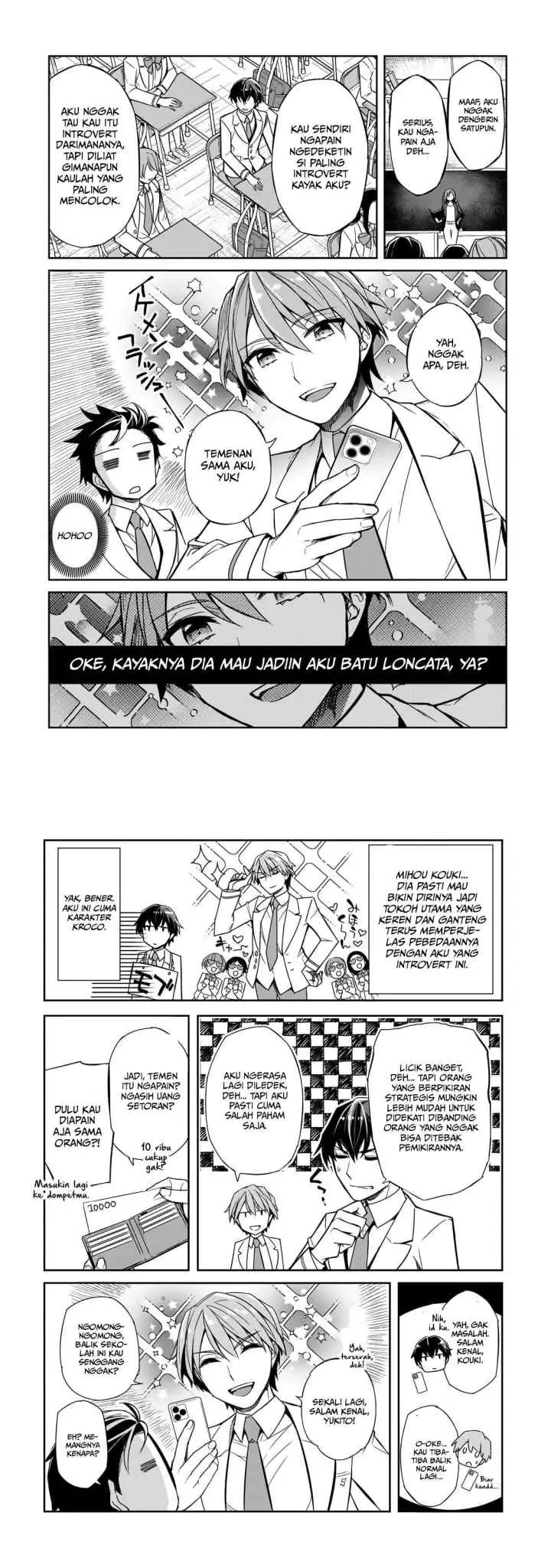 Ore ni Trauma wo Ataeta Joshi-tachi ga Chirachira Mitekuru kedo, Zannen desu ga Teokure desu chapter 1 halaman 7