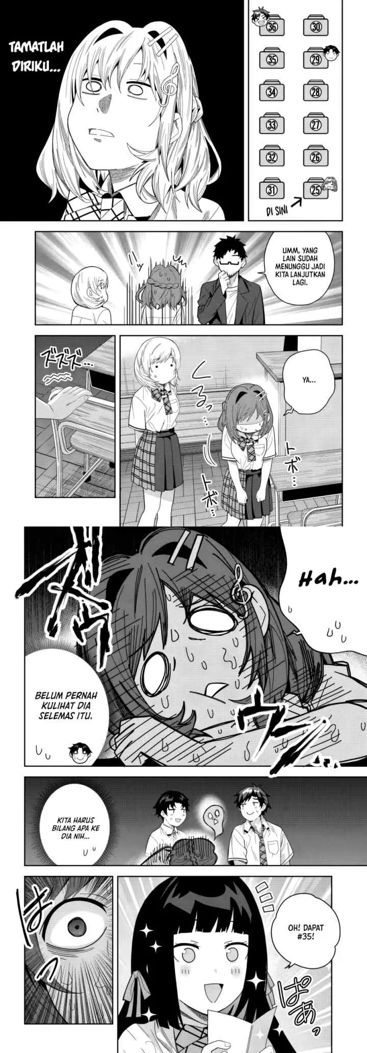 Classmate no Moto Idol ga, Tonikaku Kyodou Fushin Nan desu chapter 24 halaman 10