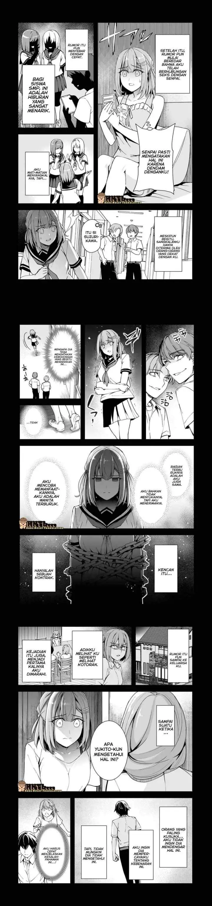 Ore ni Trauma wo Ataeta Joshi-tachi ga Chirachira Mitekuru kedo, Zannen desu ga Teokure desu chapter 15 halaman 6