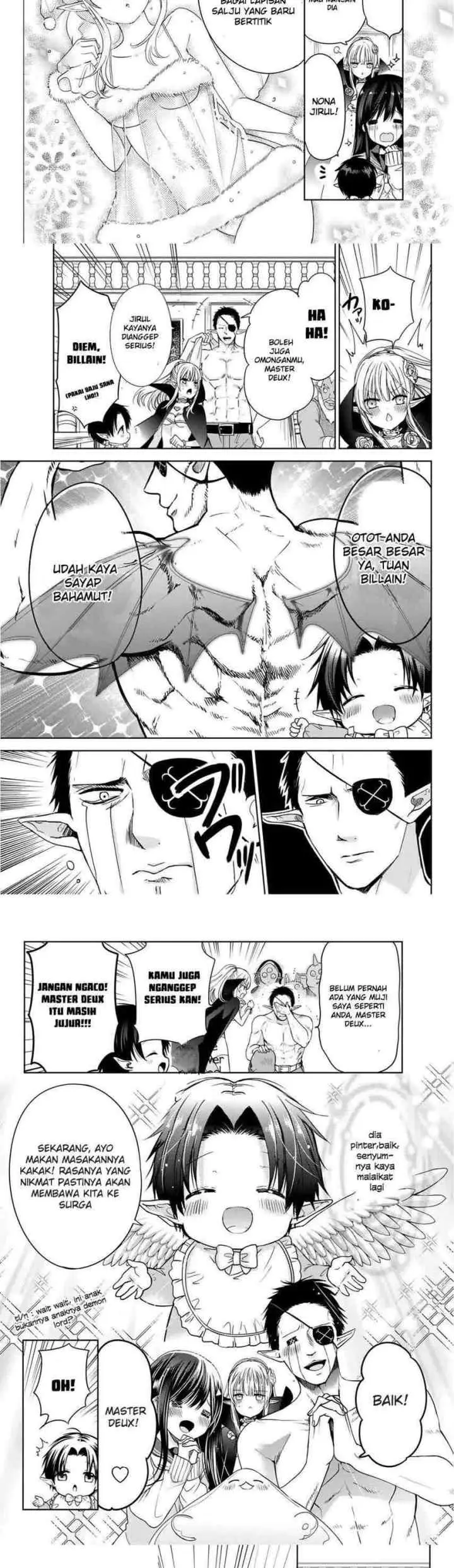Isekai de Saikyo Mao no Kodomotachi no Mama ni Natchaimashita chapter 8.1 halaman 7