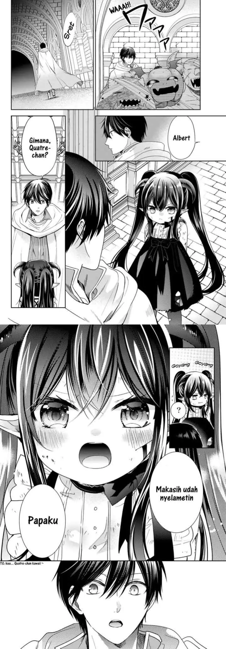 Isekai de Saikyo Mao no Kodomotachi no Mama ni Natchaimashita chapter 24.5 halaman 10