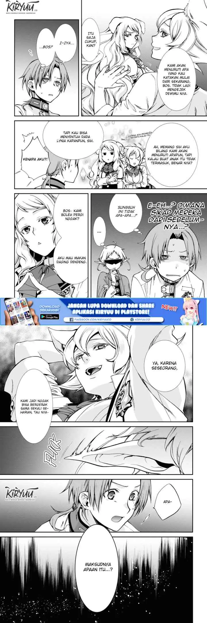 Mushoku Tensei: Isekai Ittara Honki Dasu chapter 61 halaman 6