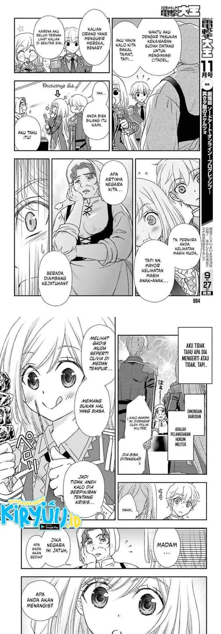 Shinigami ni Sodaterareta Shoujo wa Shikkoku no Tsurugi wo Mune ni Idaku chapter 32 halaman 5