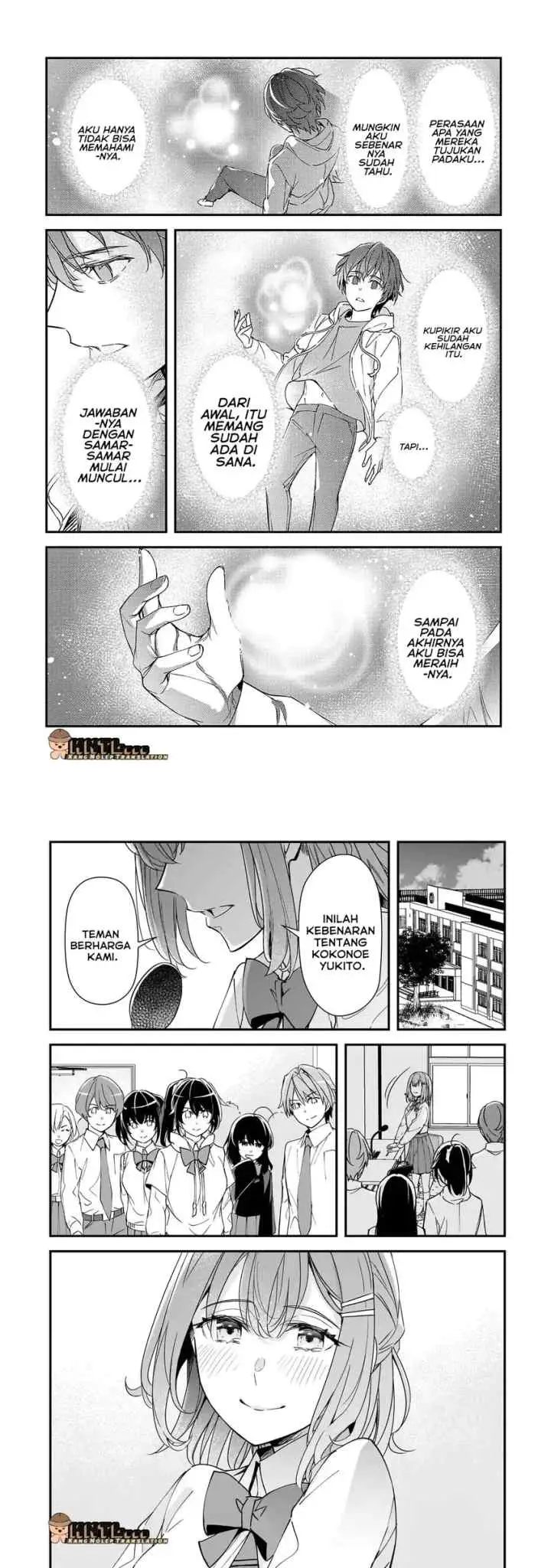 Ore ni Trauma wo Ataeta Joshi-tachi ga Chirachira Mitekuru kedo, Zannen desu ga Teokure desu chapter 28 halaman 8