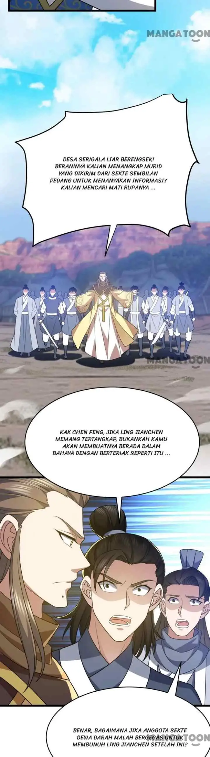Ling Tian Shendi chapter 333 halaman 8