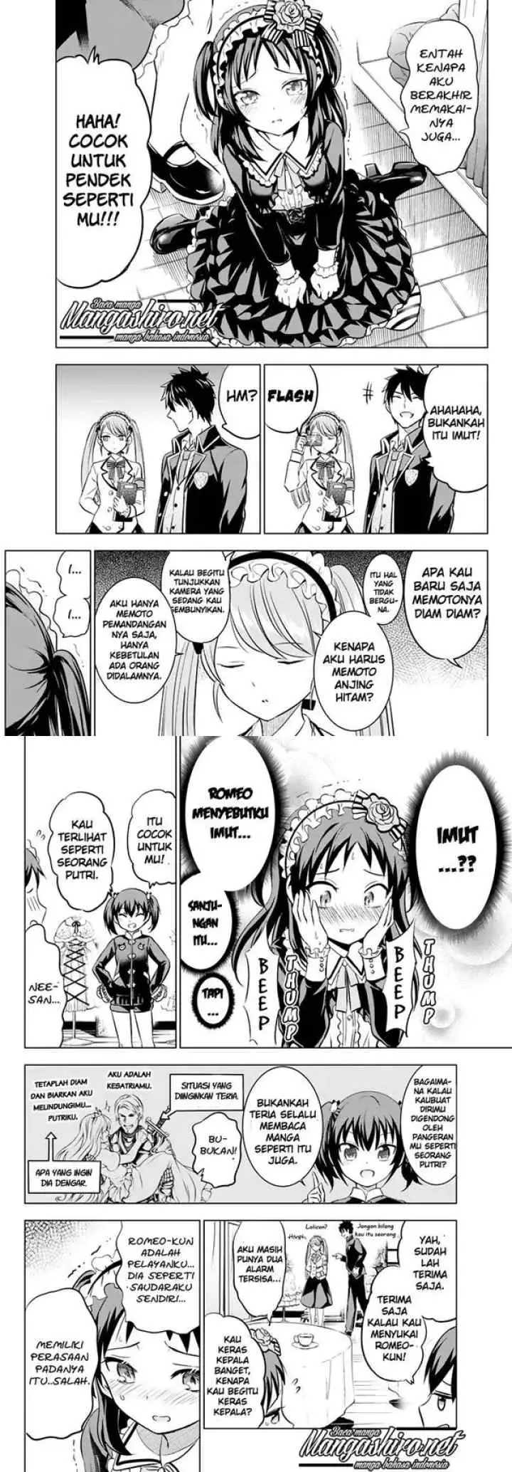 Kishuku Gakkou no Juliet chapter 38 halaman 8