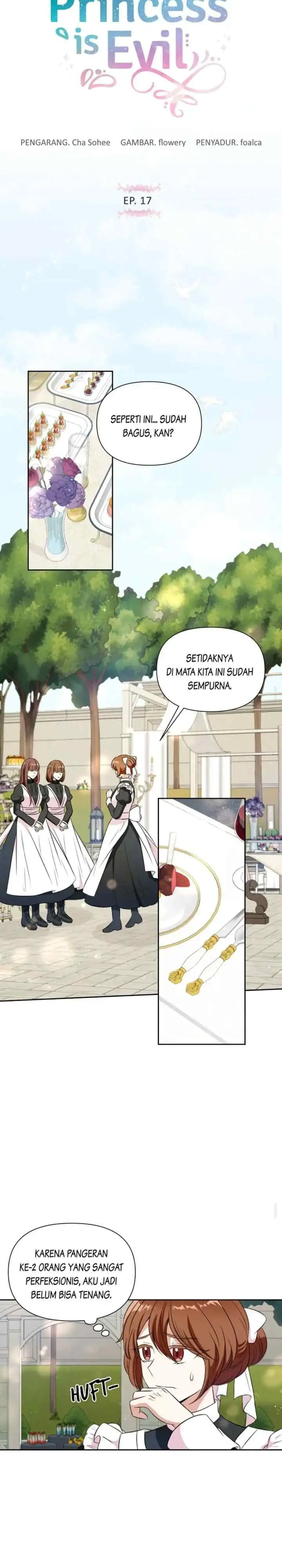 The Princess is Evil chapter 17 halaman 5