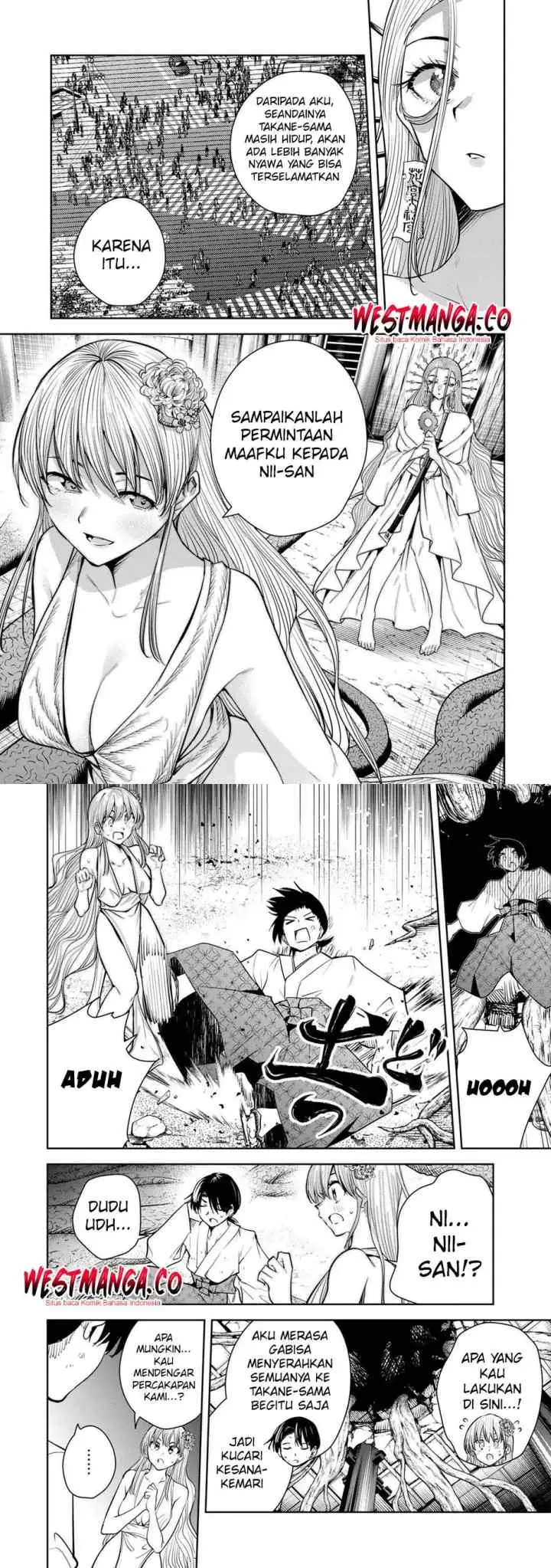 Sakigake no Hana Miko chapter 77 halaman 8