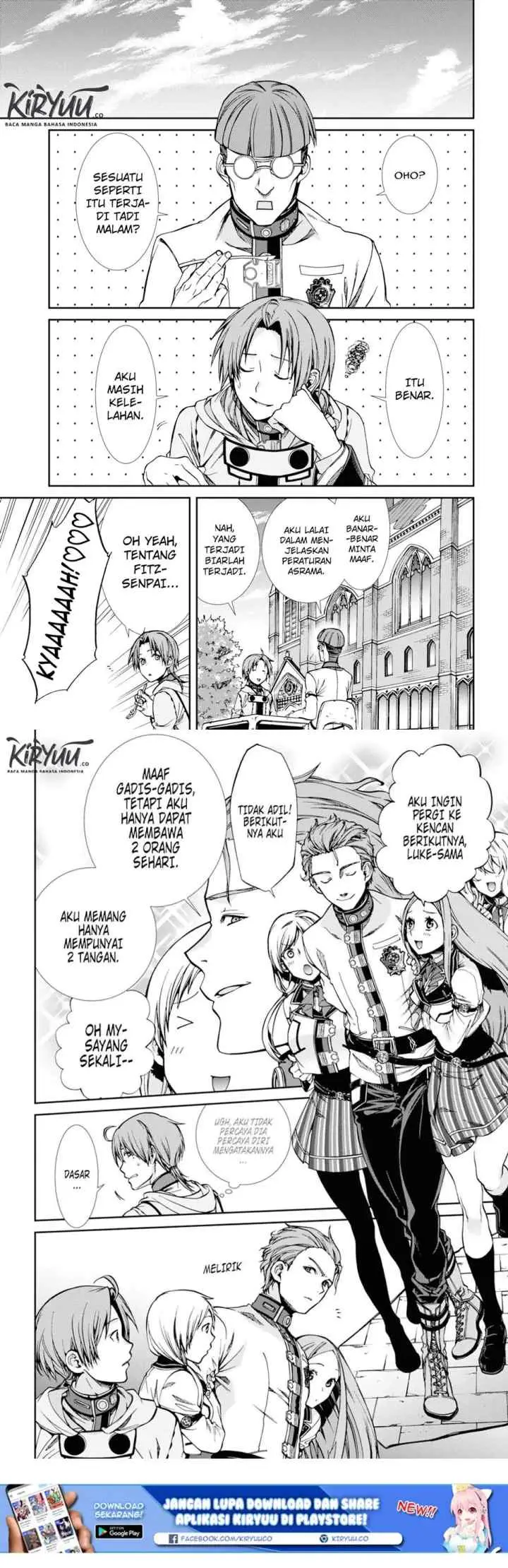 Mushoku Tensei: Isekai Ittara Honki Dasu chapter 56 halaman 9
