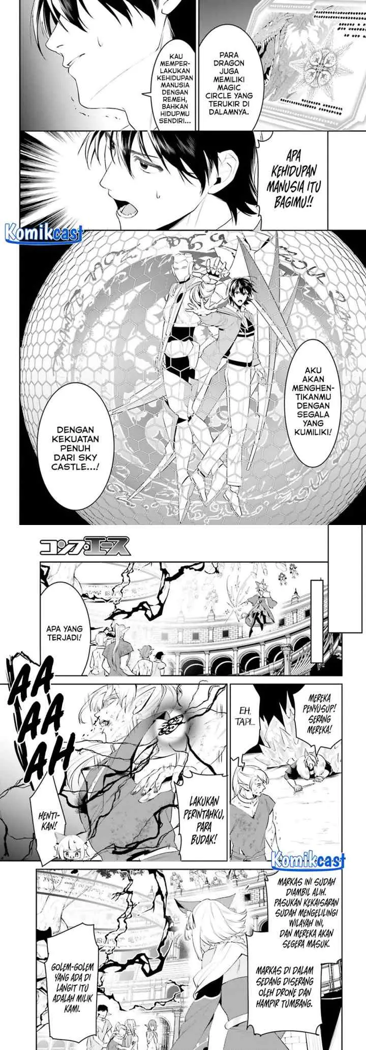Tenkuu no Shiro o Moratta no de Isekai de Tanoshiku Asobitai chapter 48 halaman 7