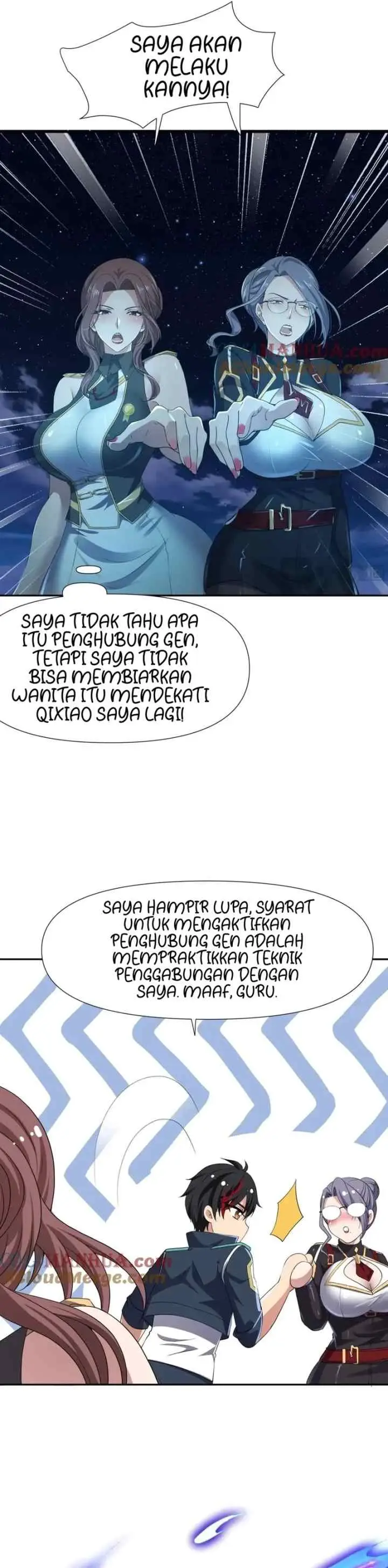 After Merging With the Goddess, I Am Invincible chapter 77 halaman 9